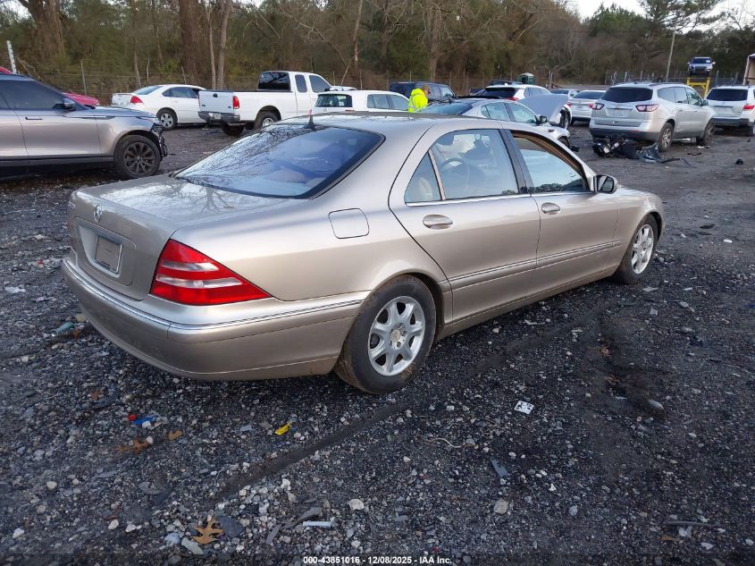 2001 Mercedes-Benz S 500