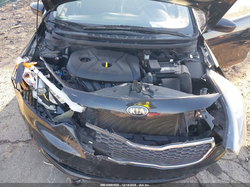 2016 Kia Forte Lx VIN: KNAFK4A67G5496777 Lot: 43851025