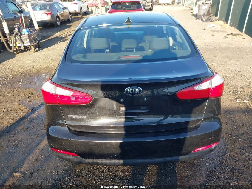 2016 Kia Forte Lx VIN: KNAFK4A67G5496777 Lot: 43851025