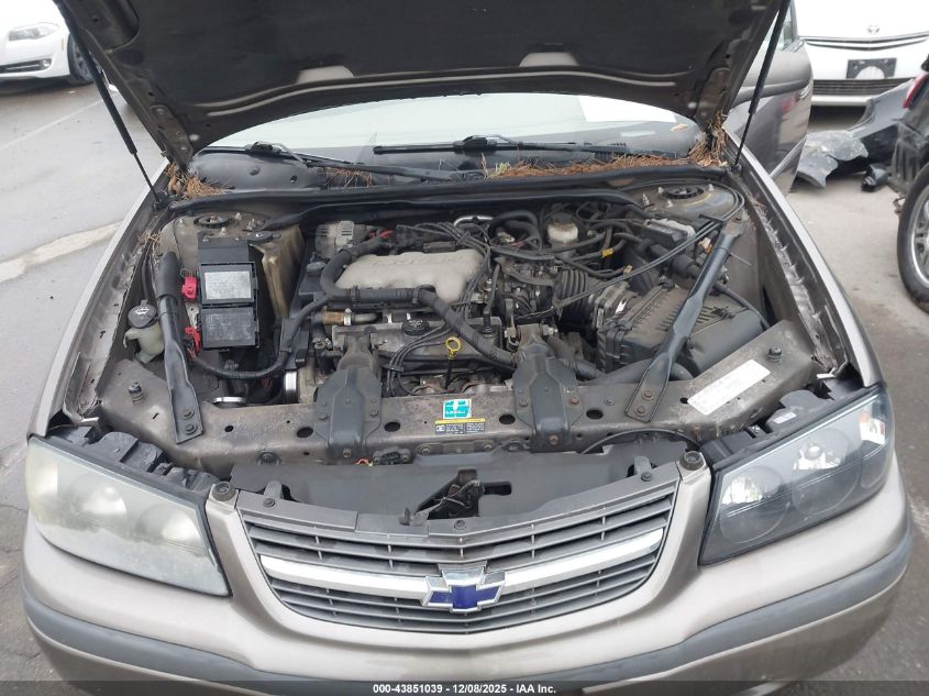2003 Chevrolet Impala VIN: 2G1WF52E639112366 Lot: 43851039