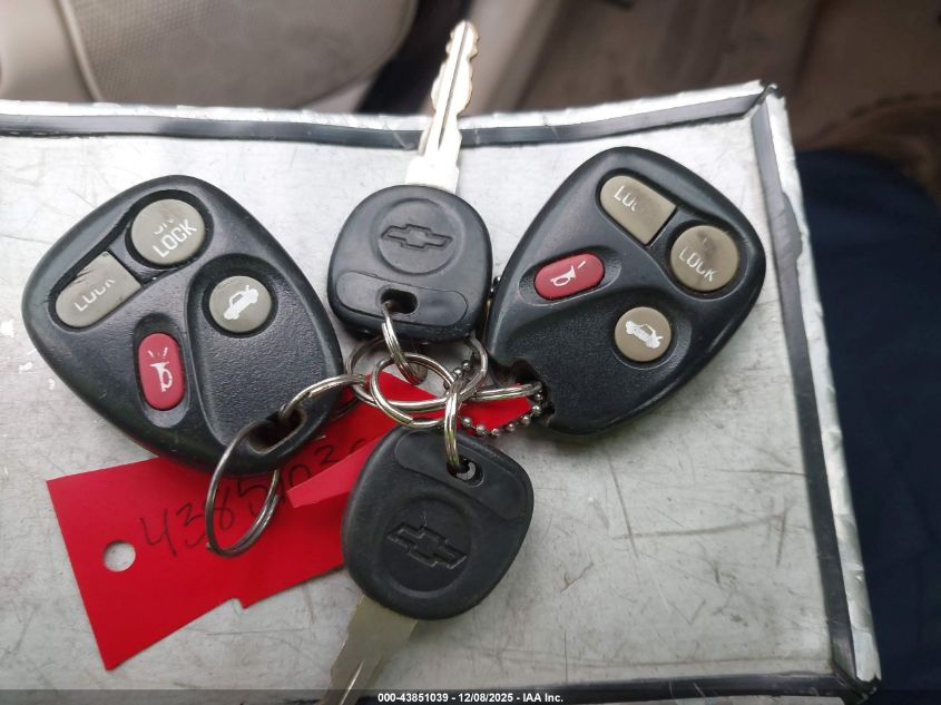 2003 Chevrolet Impala VIN: 2G1WF52E639112366 Lot: 43851039