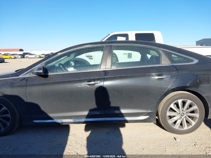 2016 Hyundai Sonata Sport VIN: 5NPE34AF0GH271600 Lot: 43851062