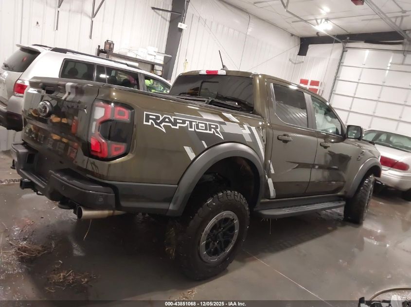 2024 Ford Ranger Raptor VIN: 1FTER4LR6RLE04445 Lot: 43851068