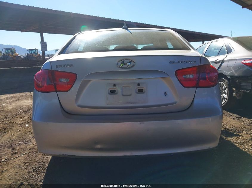 2009 Hyundai Elantra Gls VIN: KMHDU46D49U768900 Lot: 43851093