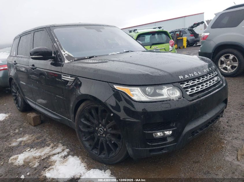 LAND ROVER RANGE ROVER SPORT 3.0L V6 SUPERCHARGED HSE