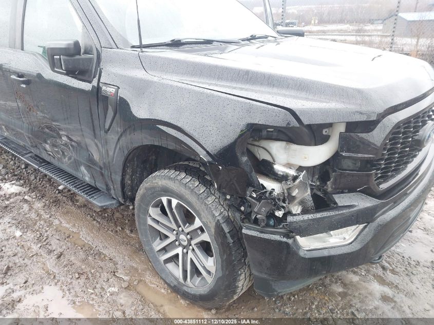 2021 Ford F-150 Xl VIN: 1FTFW1E50MFC93193 Lot: 43851112