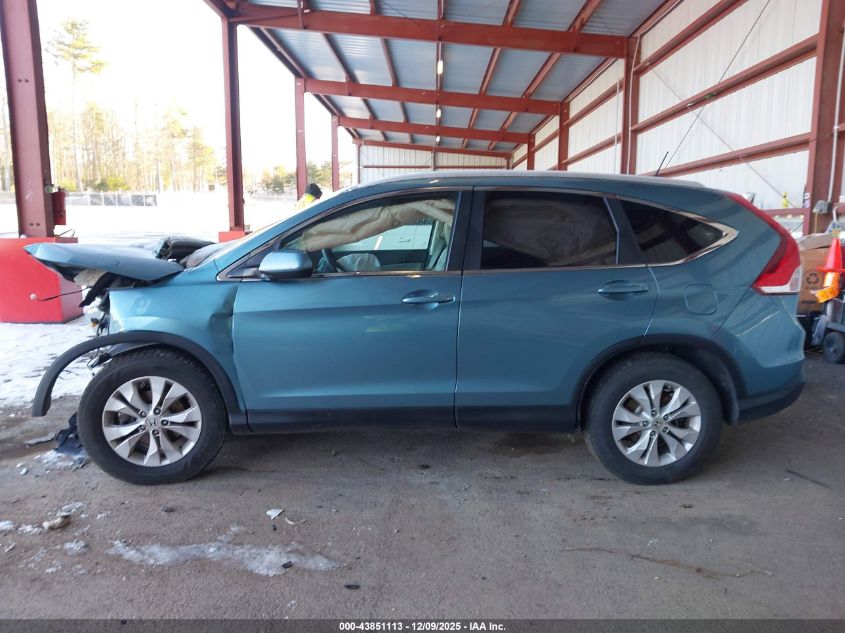 2013 Honda Cr-V Ex-L VIN: 2HKRM4H79DH689324 Lot: 43851113