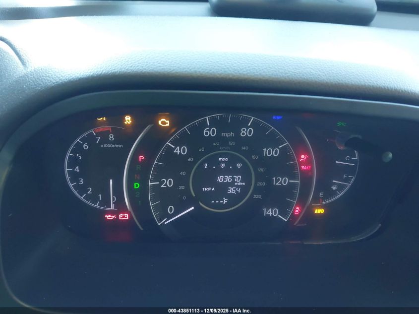 2013 Honda Cr-V Ex-L VIN: 2HKRM4H79DH689324 Lot: 43851113