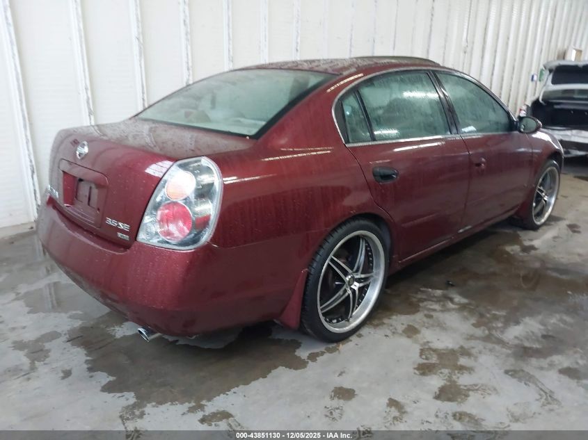 2002 Nissan Altima 3.5 Se VIN: 1N4BL11D62C261583 Lot: 43851130