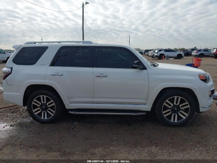 2017 Toyota 4Runner Limited VIN: JTEZU5JR1H5161313 Lot: 43851144