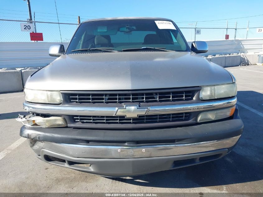 2001 Chevrolet Silverado 1500 Ls VIN: 1GCEC19T51Z161084 Lot: 43851146
