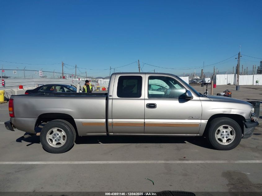 2001 Chevrolet Silverado 1500 Ls VIN: 1GCEC19T51Z161084 Lot: 43851146