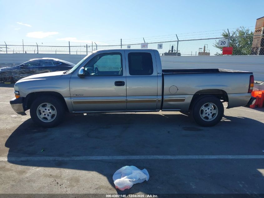 2001 Chevrolet Silverado 1500 Ls VIN: 1GCEC19T51Z161084 Lot: 43851146