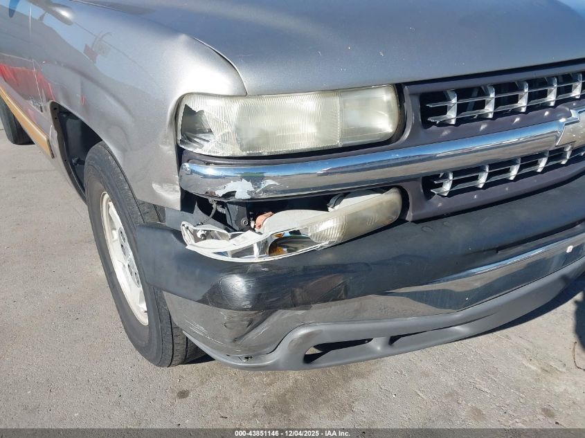 2001 Chevrolet Silverado 1500 Ls VIN: 1GCEC19T51Z161084 Lot: 43851146