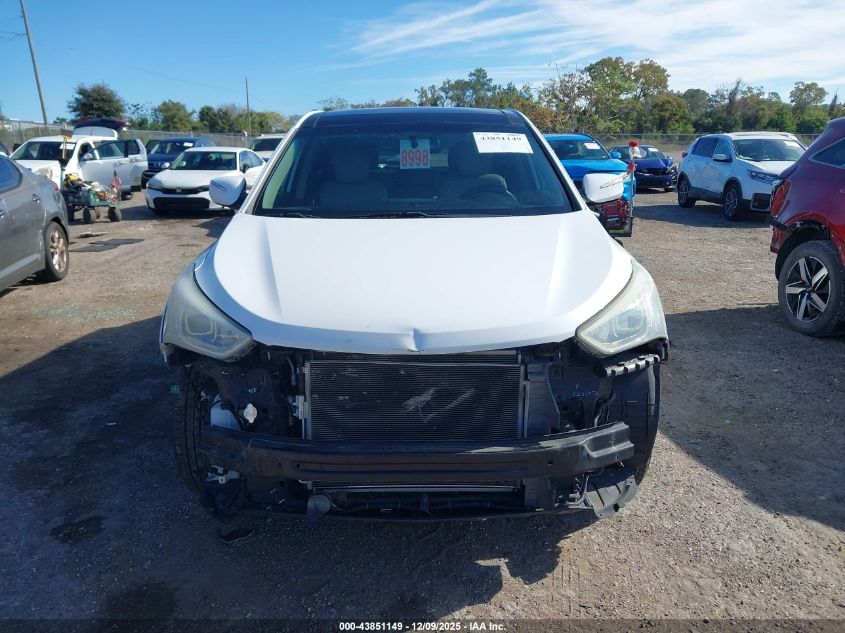 2013 Hyundai Santa Fe Sport VIN: 5XYZU3LB6DG088191 Lot: 43851149