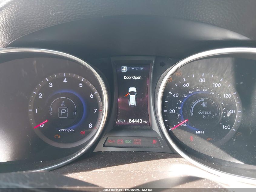 2013 Hyundai Santa Fe Sport VIN: 5XYZU3LB6DG088191 Lot: 43851149