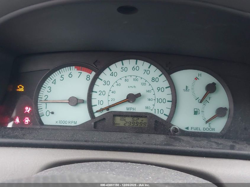 2003 Toyota Corolla Le VIN: JTDBR32E530034948 Lot: 43851150