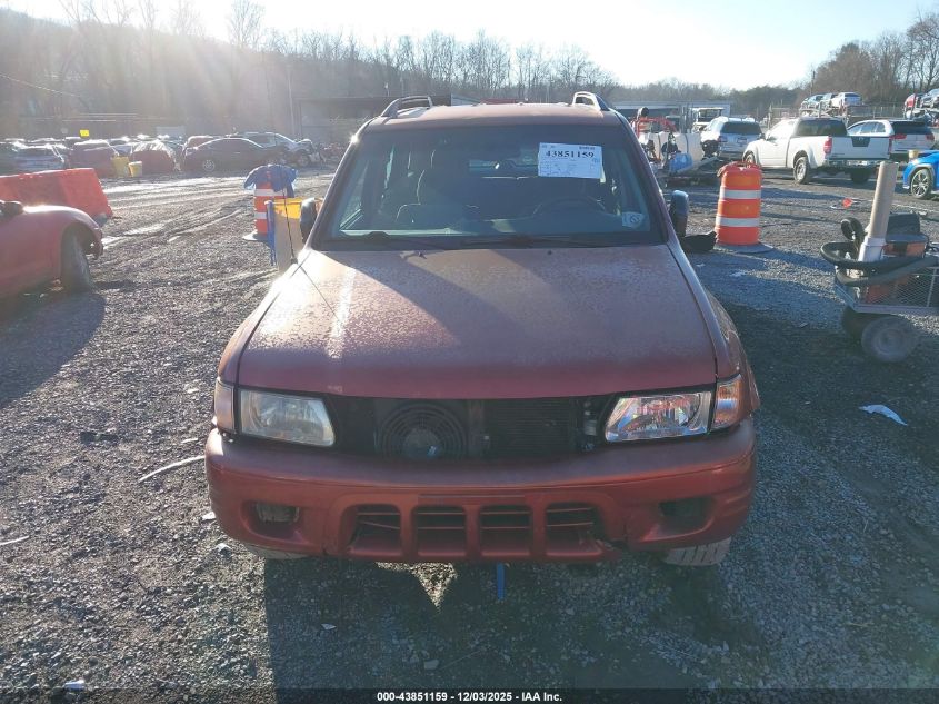 2000 Isuzu Rodeo Ls/Lse/S 3.2L VIN: 4S2CK58W3Y4338515 Lot: 43851159