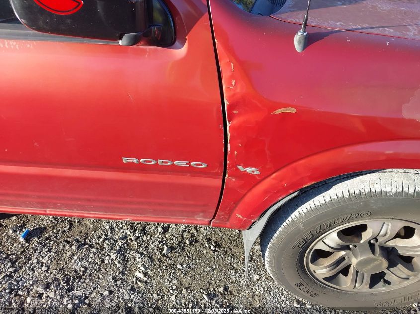 2000 Isuzu Rodeo Ls/Lse/S 3.2L VIN: 4S2CK58W3Y4338515 Lot: 43851159