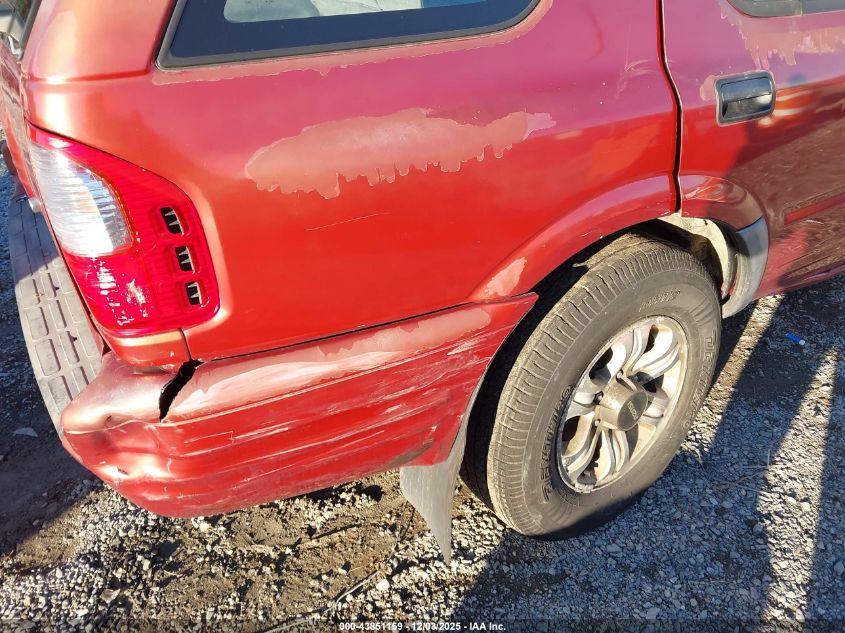 2000 Isuzu Rodeo Ls/Lse/S 3.2L VIN: 4S2CK58W3Y4338515 Lot: 43851159