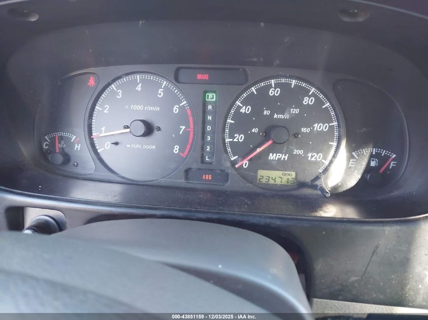 2000 Isuzu Rodeo Ls/Lse/S 3.2L VIN: 4S2CK58W3Y4338515 Lot: 43851159