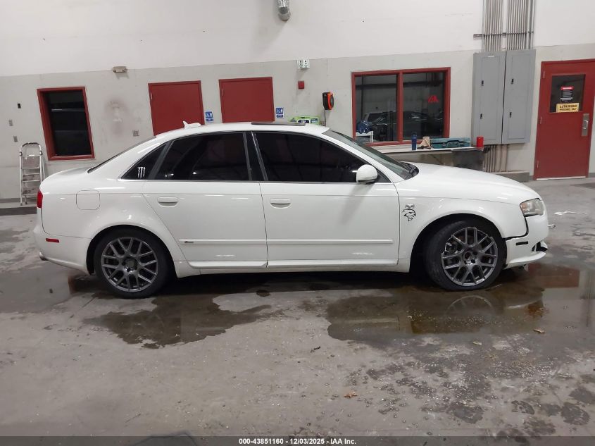 2006 Audi A4 3.2 VIN: WAUEH78E96A195023 Lot: 43851160