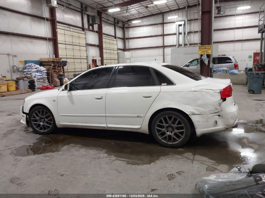 2006 Audi A4 3.2 VIN: WAUEH78E96A195023 Lot: 43851160