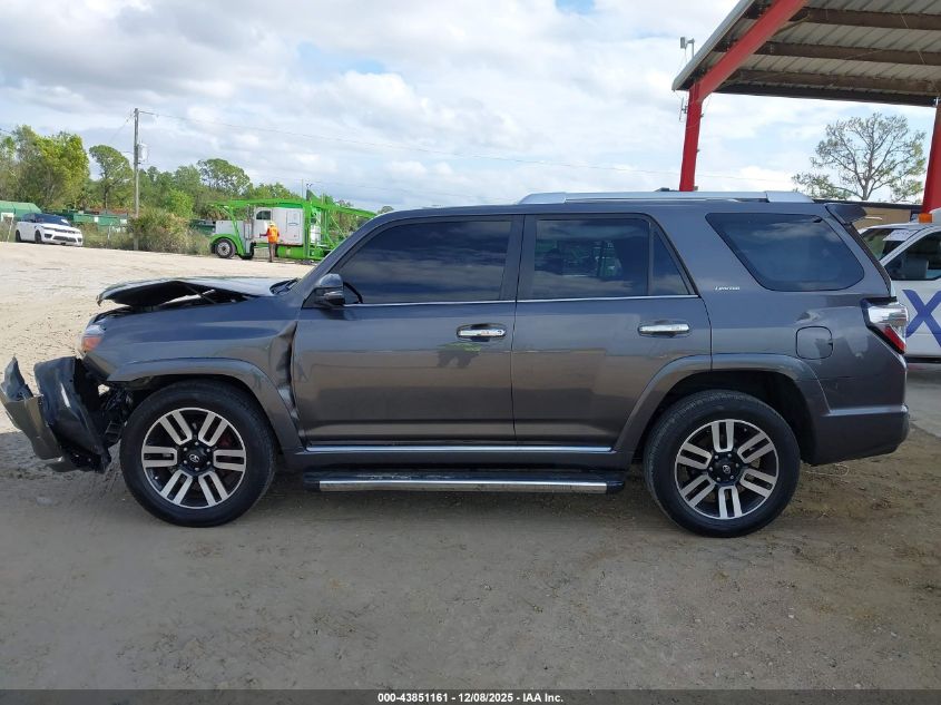 2016 Toyota 4Runner Limited VIN: JTEZU5JR9G5111600 Lot: 43851161