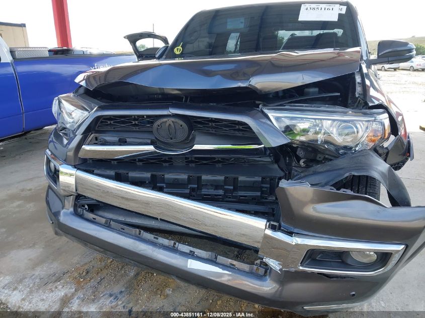 2016 Toyota 4Runner Limited VIN: JTEZU5JR9G5111600 Lot: 43851161