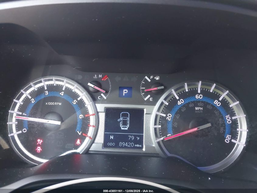 2016 Toyota 4Runner Limited VIN: JTEZU5JR9G5111600 Lot: 43851161