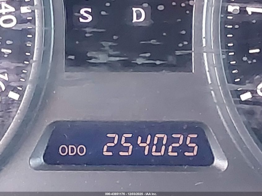 2007 Lexus Is 250 VIN: JTHBK262X72048206 Lot: 43851176