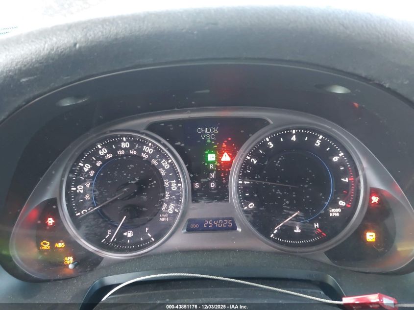 2007 Lexus Is 250 VIN: JTHBK262X72048206 Lot: 43851176