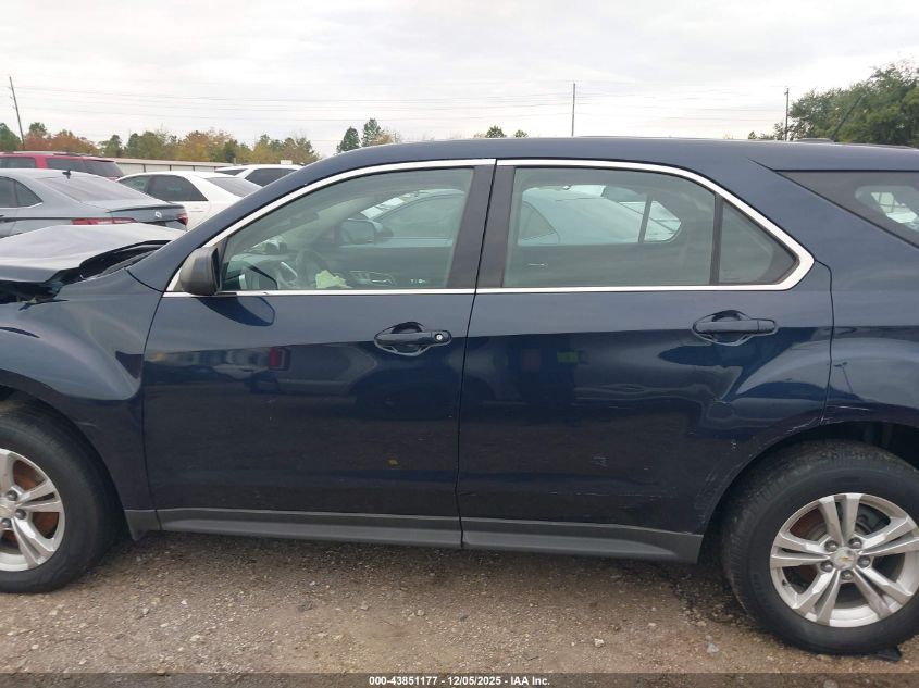 2017 Chevrolet Equinox Ls VIN: 2GNALBEK0H1506209 Lot: 43851177