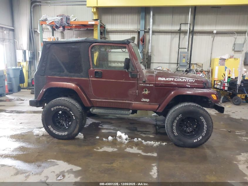 2002 Jeep Wrangler Sahara VIN: 1J4FA59S02P758093 Lot: 43851225