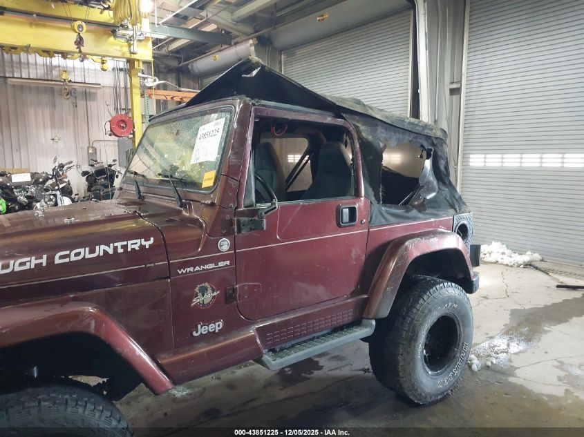 2002 Jeep Wrangler Sahara VIN: 1J4FA59S02P758093 Lot: 43851225