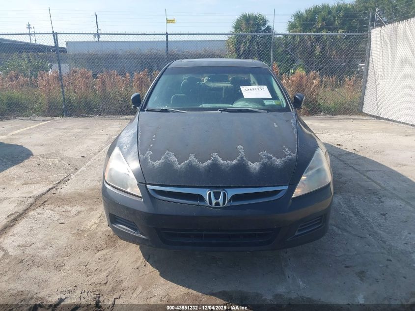 2007 Honda Accord 2.4 Ex VIN: 1HGCM568X7A069201 Lot: 43851232