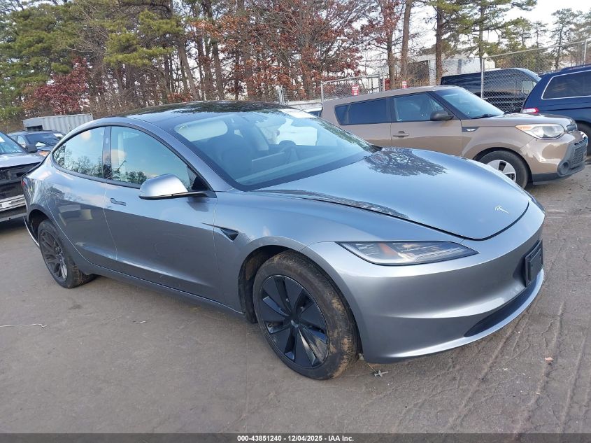TESLA MODEL 3 LONG RANGE REAR-WHEEL DRIVE/STANDARD REAR-WHEEL DRIVE