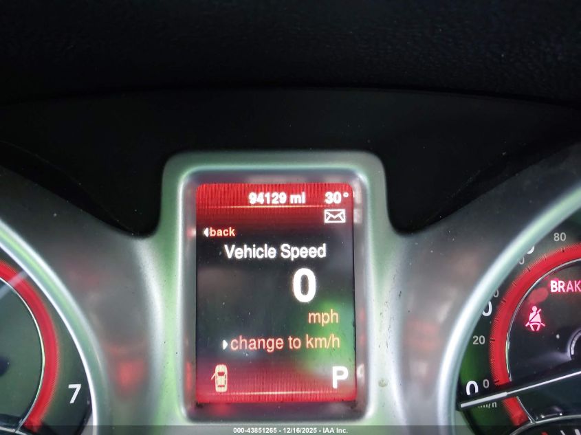 2014 Dodge Journey American Value Pkg VIN: 3C4PDCAB1ET258896 Lot: 43851265