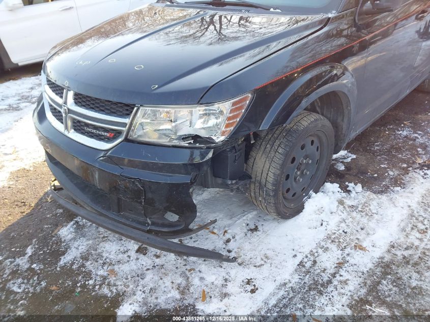 2014 Dodge Journey American Value Pkg VIN: 3C4PDCAB1ET258896 Lot: 43851265