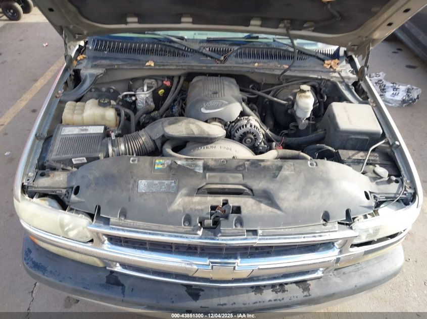 2002 Chevrolet Silverado 1500 Ls VIN: 2GCEC19T421318002 Lot: 43851300