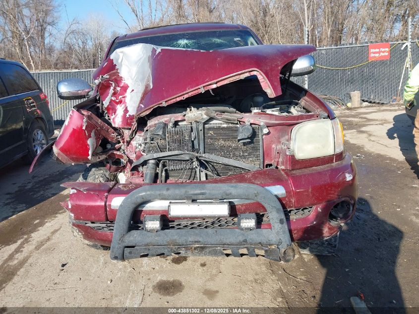 2003 Toyota Tundra Sr5 V8 VIN: 5TBBT44183S437555 Lot: 43851302
