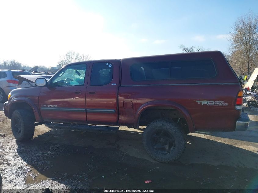 2003 Toyota Tundra Sr5 V8 VIN: 5TBBT44183S437555 Lot: 43851302