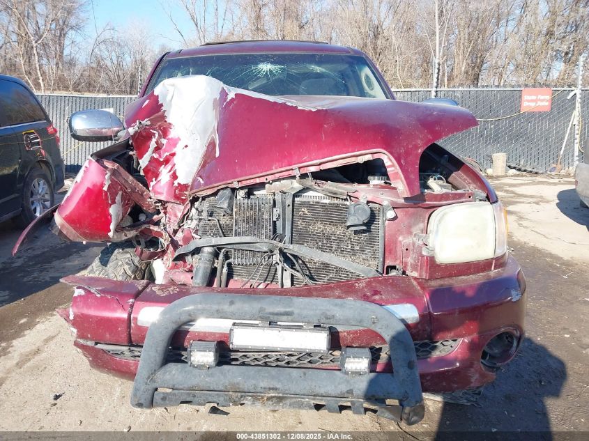 2003 Toyota Tundra Sr5 V8 VIN: 5TBBT44183S437555 Lot: 43851302