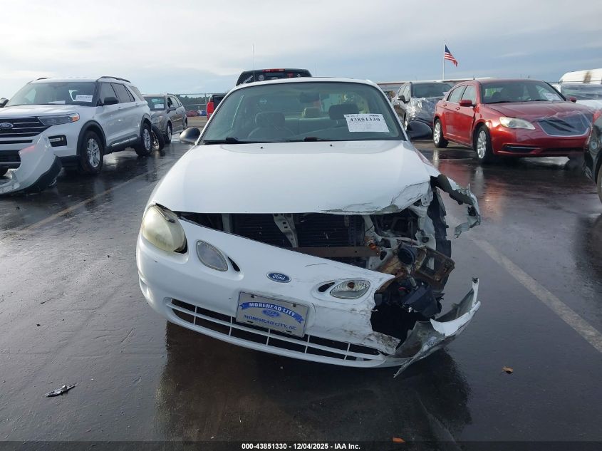 2002 Ford Escort Zx2 VIN: 3FAFP113X2R221988 Lot: 43851330