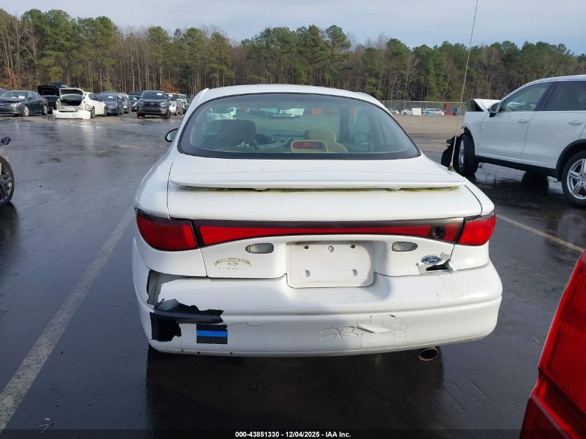 2002 Ford Escort Zx2 VIN: 3FAFP113X2R221988 Lot: 43851330