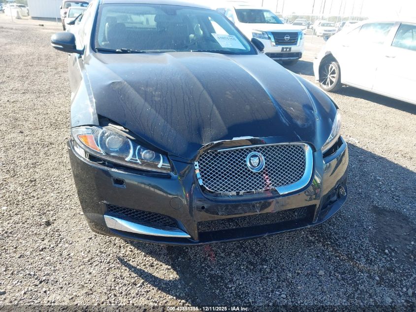 2013 Jaguar Xf I4 T VIN: SAJWA0ES2DPS63901 Lot: 43851355