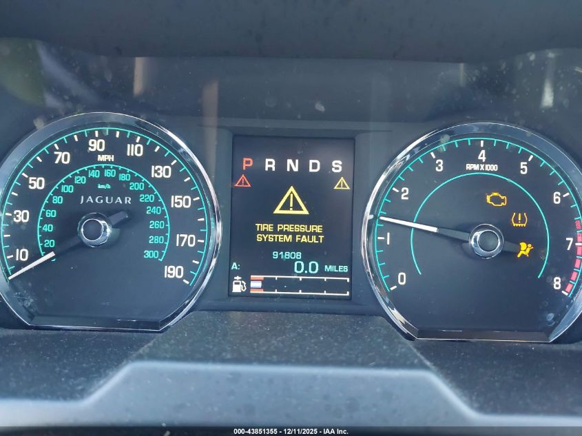 2013 Jaguar Xf I4 T VIN: SAJWA0ES2DPS63901 Lot: 43851355