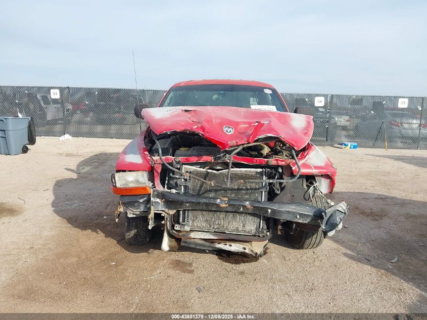 2000 Dodge Dakota Slt/Sport VIN: 1B7GL2AX1YS603679 Lot: 43851379