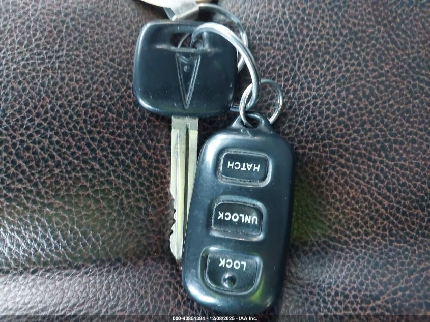 2004 Pontiac Vibe VIN: 5Y2SM62834Z400445 Lot: 43851384