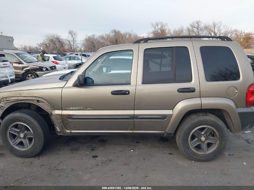 2004 Jeep Liberty Sport VIN: 1J4GL48K44W314816 Lot: 43851392